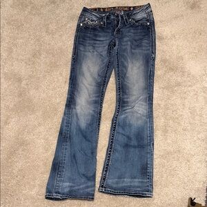 Rock Revival Dark Blue Boot Cut Jeans